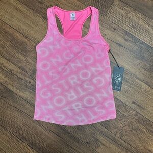 Zumba Fitness Pink Racerback Tank Top